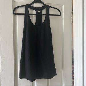 EILEEN FISHER Black Silk Tank